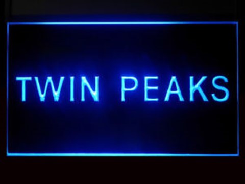 Twin Peaks LED Neon Sign